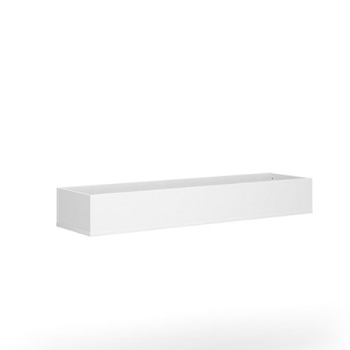 Wooden Planter 1600Mm Wide To Fit On Side-By-Side Wooden Lockers - White Wooden Planter 1600Mm Wide To Fit On Side-By-Side Wooden Lockers - White