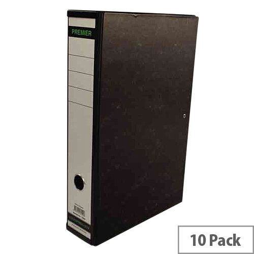 Whitebox Black Cloud Design Box File Foolscap 75mm Spine (Pk 10) WX20012 Whitebox Black Cloud Design Box File Foolscap 75mm Spine (Pk 10) WX20012