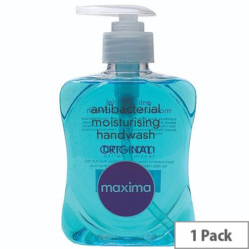Maxima Hand Wash Anti-Bacterial Hand Soap 250ml Pack 1 WX43098 Maxima Hand Wash Anti-Bacterial Hand Soap 250ml Pack 1 WX43098