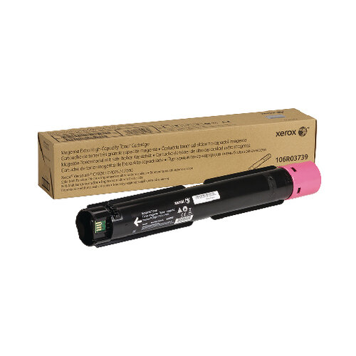 Xerox Versalink C7020 C7025 C7030 Extra High Capacity Toner Cartridge Magenta 106R03739 Xerox Versalink C7020 C7025 C7030 Extra High Capacity Toner Cartridge Magenta 106R03739