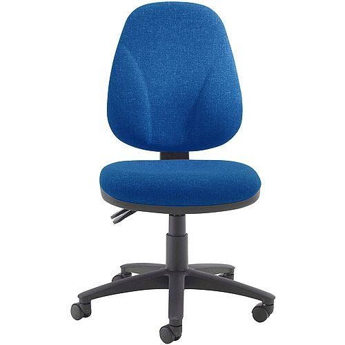 Arista Concept High Back Permanent Contact Task Operator Office Chair Blue KF03456