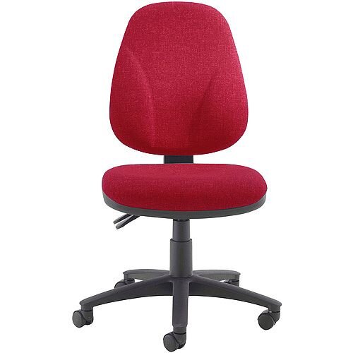 Arista Concept High Back Permanent Contact Task Operator Office Chair Claret KF03458