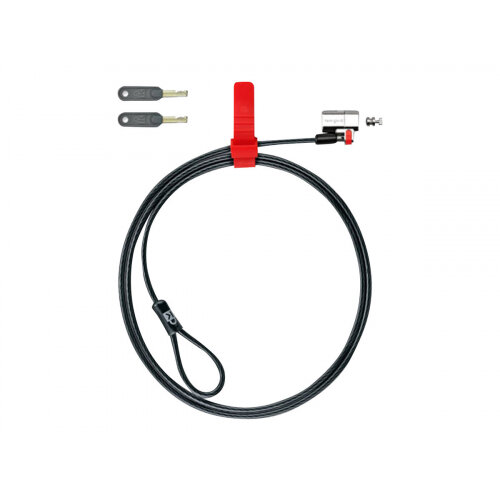 Kensington ClickSafe Keyed Laptop Lock - Security cable lock - black - 1.524 m Kensington ClickSafe Keyed Laptop Lock - Security cable lock - black - 1.524 m