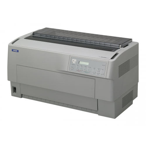 Epson DFX 9000N - Printer - monochrome - dot-matrix - 419.1 mm (width) - 240 x 144 dpi - 9 pin - up to 1550 char/sec - parallel, USB, LAN, serial Epson DFX 9000N - Printer - monochrome - dot-matrix - 419.1 mm (width) - 240 x 144 dpi - 9 pin - up to 1550 char/sec - parallel, USB, LAN, serial