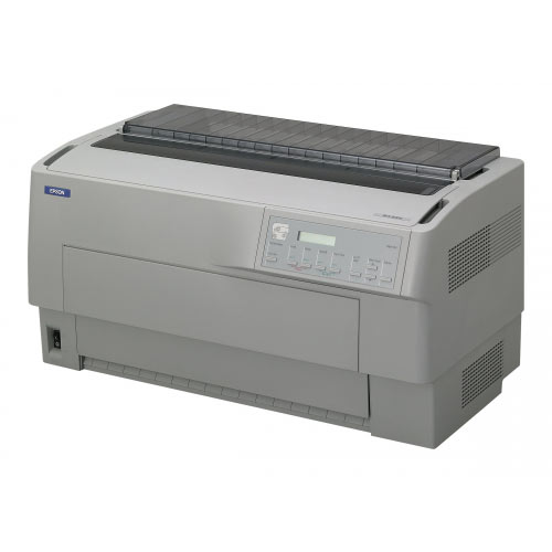 Epson DFX 9000N - Printer - monochrome - dot-matrix - 419.1 mm (width) - 240 x 144 dpi - 9 pin - up to 1550 char/sec - parallel, USB, LAN, serial