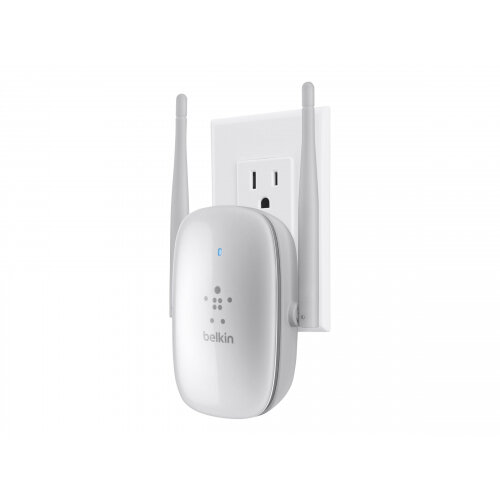 Belkin N600 DualBand PlugIn WiFi Range Extender WiFi range