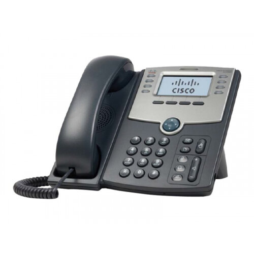 Cisco Small Business SPA 508G - VoIP phone - SIP, SIP v2, SPCP - multiline - silver, dark grey - for Small Business Pro Unified Communications 320 with 4 FXO Cisco Small Business SPA 508G - VoIP phone - SIP, SIP v2, SPCP - multiline - silver, dark grey - for Small Business Pro Unified Communications 320 with 4 FXO