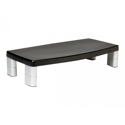 3M Adjustable Monitor Stand Extra Wide MS90B - Stand for Monitor - screen size: 17" - table-top 3M Adjustable Monitor Stand Extra Wide MS90B - Stand for Monitor - screen size: 17" - table-top