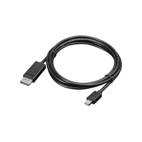 Lenovo - DisplayPort cable - Mini DisplayPort (M) to DisplayPort (M) - for ThinkPad Helix; ThinkPad L470; L570; P51; T431s; T470p; T530; W550s; X240