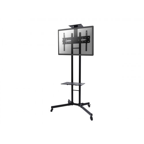 NewStar Mobile Monitor/TV Floor Stand for 32-55" screen, Height Adjustable - Black - Cart for TV / AV System - black - screen size: 32"-55" NewStar Mobile Monitor/TV Floor Stand for 32-55" screen, Height Adjustable - Black - Cart for TV / AV System - black - screen size: 32"-55"