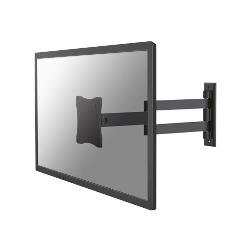 NewStar TV/Monitor Wall Mount (Full Motion) for 10"-27" Screen - Black - Adjustable arm for LCD display (Tilt &Swivel) - black - screen size: 10"-27" - wall-mountable NewStar TV/Monitor Wall Mount (Full Motion) for 10"-27" Screen - Black - Adjustable arm for LCD display (Tilt &Swivel) - black - screen size: 10"-27" - wall-mountable
