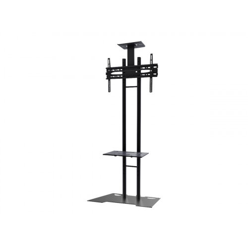 NewStar Monitor/TV Floor Stand for 32-55" screen, Height Adjustable - Black - Stand for LCD / plasma panel - black - screen size: 32"-55" - floor-standing NewStar Monitor/TV Floor Stand for 32-55" screen, Height Adjustable - Black - Stand for LCD / plasma panel - black - screen size: 32"-55" - floor-standing