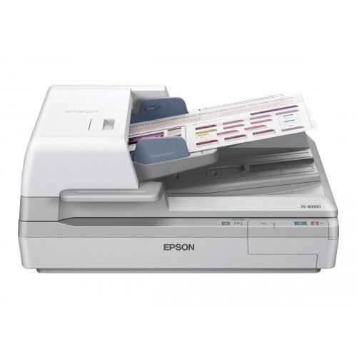 Epson WorkForce DS-60000 - Document scanner - Duplex - A3 - 600 dpi x 600 dpi - up to 40 ppm (mono) / up to 40 ppm (colour) - ADF (200 sheets) - up to 5000 scans per day - USB 2.0 Epson WorkForce DS-60000 - Document scanner - Duplex - A3 - 600 dpi x 600 dpi - up to 40 ppm (mono) / up to 40 ppm (colour) - ADF (200 sheets) - up to 5000 scans per day - USB 2.0