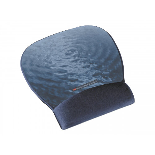 3M Precise Mousing Blue water - Mouse pad with wrist pillow - blue 3M Precise Mousing Blue water - Mouse pad with wrist pillow - blue