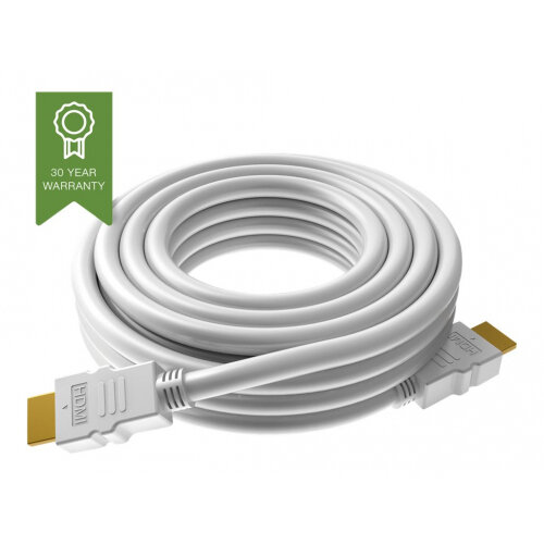 VISION Techconnect - HDMI with Ethernet cable - HDMI (M) to HDMI (M) - 0.5 m - white - 4K support VISION Techconnect - HDMI with Ethernet cable - HDMI (M) to HDMI (M) - 0.5 m - white - 4K support
