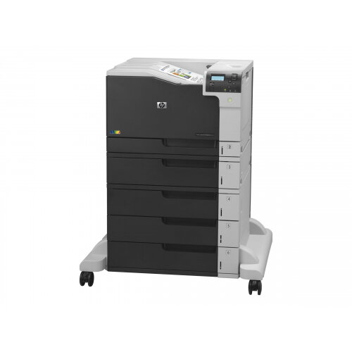 HP Color LaserJet Enterprise M750xh - Printer - colour - Duplex - laser - A3/Ledger - 600 x 600 dpi - up to 30 ppm (mono) / up to 30 ppm (colour) - capacity: 2350 sheets - USB 2.0, Gigabit LAN, USB host, USB host (internal)