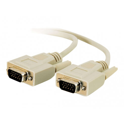 C2G Economy - VGA cable - HD-15 (M) to HD-15 (M) - 5 m - molded, thumbscrews C2G Economy - VGA cable - HD-15 (M) to HD-15 (M) - 5 m - molded, thumbscrews