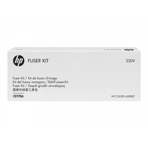 HP - (220 V) - fuser kit - for Color LaserJet Enterprise CP5525dn, CP5525n, CP5525xh, M750dn, M750n, M750xh HP - (220 V) - fuser kit - for Color LaserJet Enterprise CP5525dn, CP5525n, CP5525xh, M750dn, M750n, M750xh