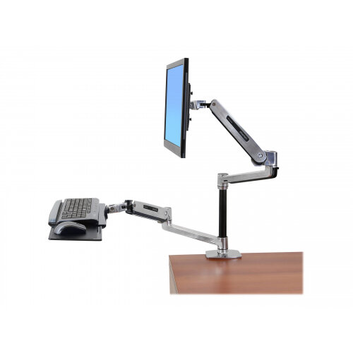 Ergotron WorkFitLX SitStand Desk Mount System Mounting kit