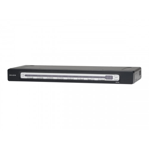Belkin OmniView PRO3 USB &PS/2 16-Port KVM Switch - KVM switch - 16 x KVM port(s) - desktop, rack-mountable Belkin OmniView PRO3 USB &PS/2 16-Port KVM Switch - KVM switch - 16 x KVM port(s) - desktop, rack-mountable