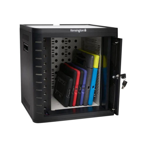 Kensington Charge &Sync Cabinet, Universal Tablet - Cabinet unit for 10 tablets - black Kensington Charge &Sync Cabinet, Universal Tablet - Cabinet unit for 10 tablets - black