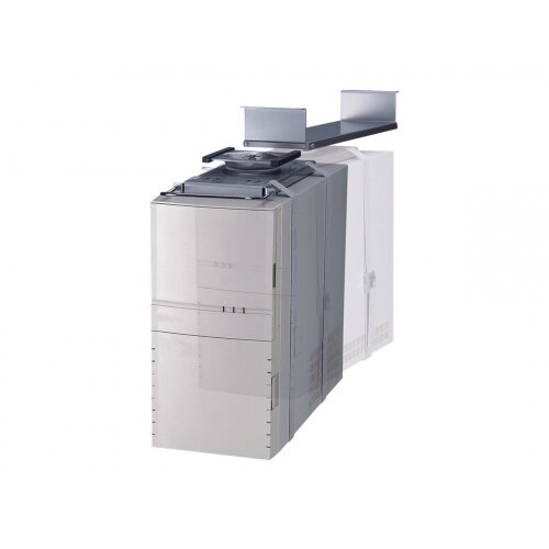 NewStar Under Desk PC Mount (Suitable PC Dimensions - Height: 0-55 cm / Width: 5-24 cm) - System unit holder - under-desk mountable - silver NewStar Under Desk PC Mount (Suitable PC Dimensions - Height: 0-55 cm / Width: 5-24 cm) - System unit holder - under-desk mountable - silver