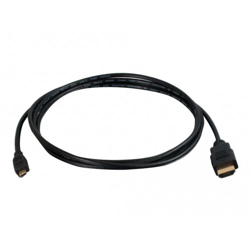 C2G Value Series High Speed with Ethernet HDMI Micro Cable - HDMI with Ethernet cable - HDMI (M) to micro HDMI (M) - 3 m - black C2G Value Series High Speed with Ethernet HDMI Micro Cable - HDMI with Ethernet cable - HDMI (M) to micro HDMI (M) - 3 m - black