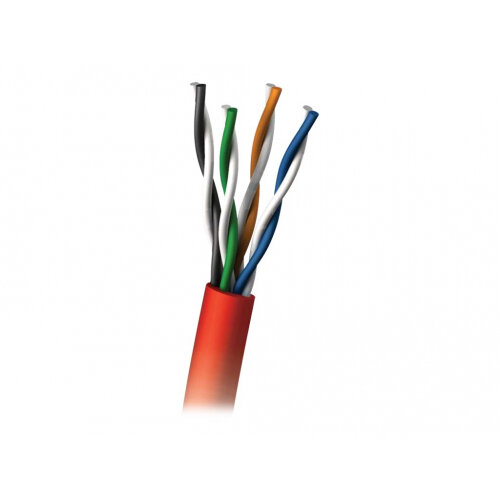 C2G - Bulk cable - 305 m - UTP - CAT 5e - plenum, solid - red C2G - Bulk cable - 305 m - UTP - CAT 5e - plenum, solid - red