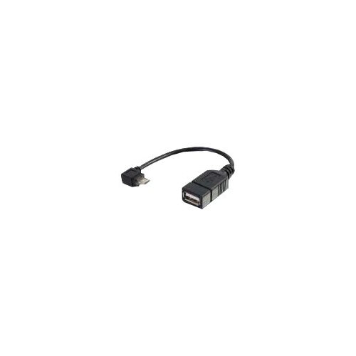 C2G Mobile Device USB Micro-B to USB Device OTG Adapter Cable - USB adapter - USB (M) to Micro-USB Type B (F) - 15 cm - black