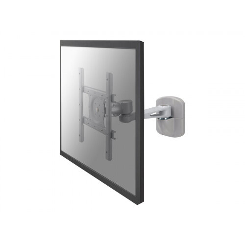 NewStar TV/Monitor Wall Mount (2 pivots &tiltable) for 10"-40" Screen - Silver - Wall mount for LCD display - silver - screen size: 10"-40" NewStar TV/Monitor Wall Mount (2 pivots &tiltable) for 10"-40" Screen - Silver - Wall mount for LCD display - silver - screen size: 10"-40"