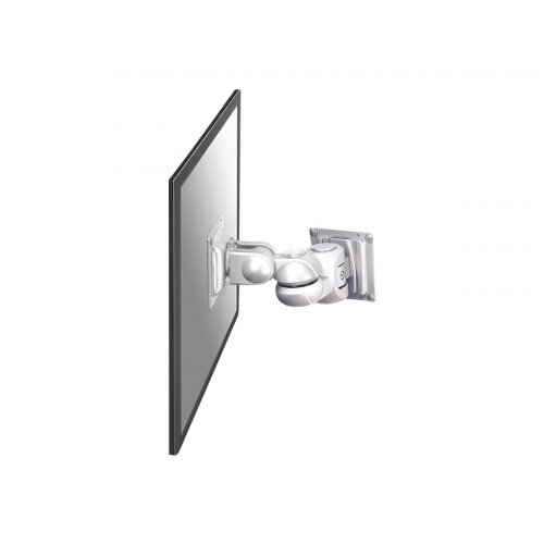 NewStar TV/Monitor Wall Mount (2 pivots &tiltable) for 10"-30" Screen - Silver - Wall mount for LCD display - silver - screen size: 10"-30" NewStar TV/Monitor Wall Mount (2 pivots &tiltable) for 10"-30" Screen - Silver - Wall mount for LCD display - silver - screen size: 10"-30"