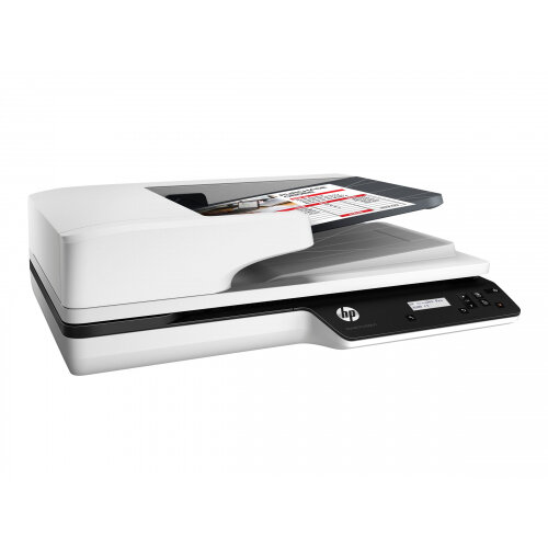 HP Scanjet Pro 3500 f1 - Document scanner - Duplex - A4/Letter - 1200 dpi x 1200 dpi - up to 25 ppm (mono) / up to 25 ppm (colour) - ADF (50 sheets) - up to 3000 scans per day - USB 3.0 HP Scanjet Pro 3500 f1 - Document scanner - Duplex - A4/Letter - 1200 dpi x 1200 dpi - up to 25 ppm (mono) / up to 25 ppm (colour) - ADF (50 sheets) - up to 3000 scans per day - USB 3.0