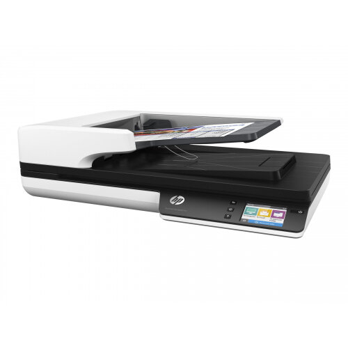 HP ScanJet Pro 4500 Fn1 - Document Scanner - Duplex - A4/Letter - 1200 DPI X 1200 DPI - Up To 30 PPM (Mono) / Up To 30 PPM (Colour) - ADF (50 Sheets) - Up To 4000 Scans Per Day - USB 3.0, Gigabit Lan, Wi-fi(N)