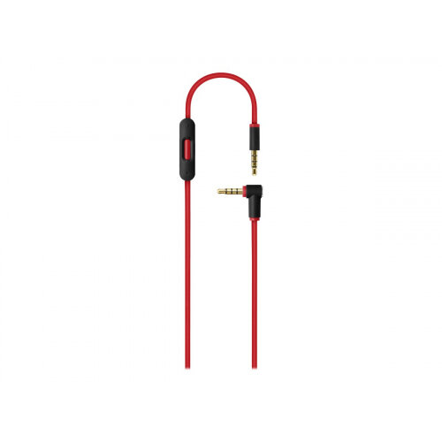 Beats Remote Talk - Headphones cable - 4-pole mini jack (M) to 4-pole mini jack (M) - red