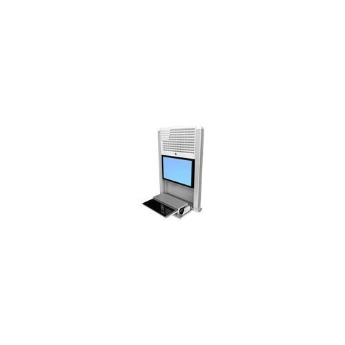 Ergotron StyleView Sit-Stand Enclosure - Cabinet unit for LCD display / keyboard / mouse / CPU - bright white - screen size: 22" - wall-mountable Ergotron StyleView Sit-Stand Enclosure - Cabinet unit for LCD display / keyboard / mouse / CPU - bright white - screen size: 22" - wall-mountable