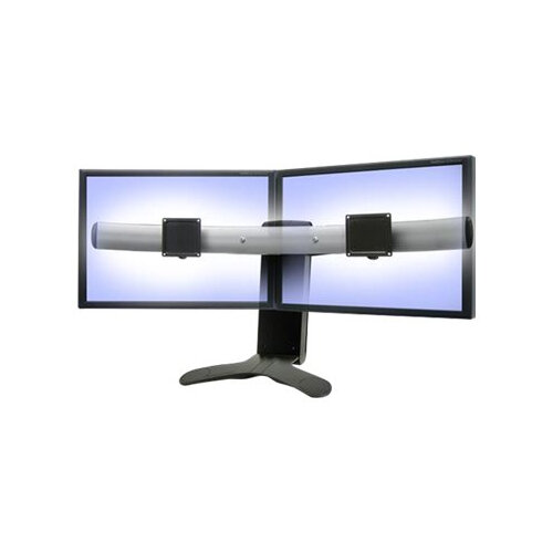 Ergotron LX Widescreen Dual Display Lift Stand/Triple Monitor Stand - Stand for three smaller displays or two larger displays - black - screen size: up to 21" for 3 displays / up to 30" for 2 displays Ergotron LX Widescreen Dual Display Lift Stand/Triple Monitor Stand - Stand for three smaller displays or two larger displays - black - screen size: up to 21" for 3 displays / up to 30" for 2 displays
