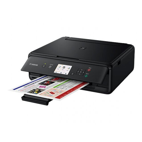 Canon PIXMA TS5050 - Multifunction printer - colour - ink-jet - 216 x 297 mm (original) - A4/Legal (media) - up to 12.6 ipm (printing) - 100 sheets - USB 2.0, Wi-Fi(n) - black