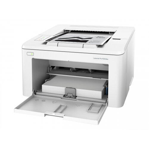 HP LaserJet Pro M203dw - Printer - monochrome - Duplex - laser - A4/Legal - 1200 x 1200 dpi - up to 28 ppm - capacity: 260 sheets - USB 2.0, LAN, Wi-Fi(n)