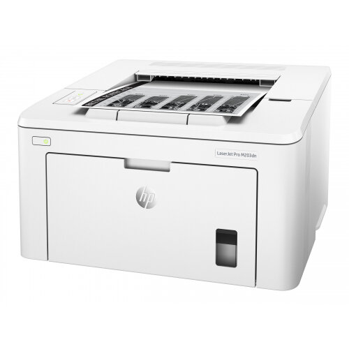 HP LaserJet Pro M203dn - Printer - monochrome - Duplex - laser - A4/Legal - 1200 x 1200 dpi - up to 28 ppm - capacity: 260 sheets - USB 2.0, LAN