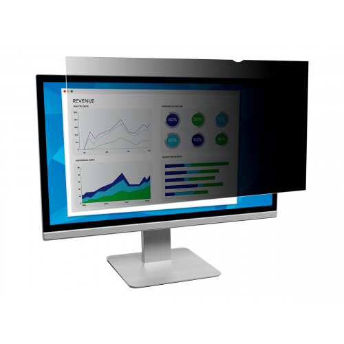 3M Privacy Filter for 27 Inches Widescreen Monitor - Display privacy filter - 27 Inches wide - black