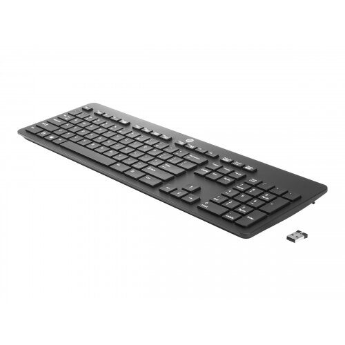 HP Link-5 - Keyboard - wireless - 2.4 GHz - UK layout - for HP 245 G6, 25X G6; Chromebook x360; ProBook 640 G4, 650 G4; Stream Pro 11 G4; ZBook 14u G4