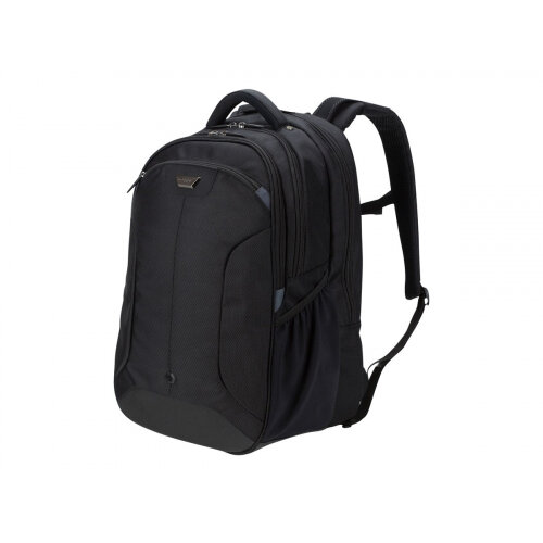 Targus CUCT02BEU Backpack 15.6 inch (39.6cm) Notebook Carrying Backpack for Laptop, Notebook - SafePORT Air Cushion System, Zippered - Colour: Black