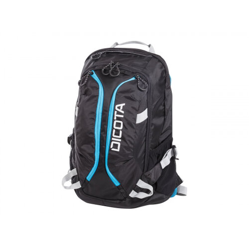 Dicota Active Laptop Bag 15.6" - Notebook carrying backpack - 15.6" - black, blue Dicota Active Laptop Bag 15.6" - Notebook carrying backpack - 15.6" - black, blue