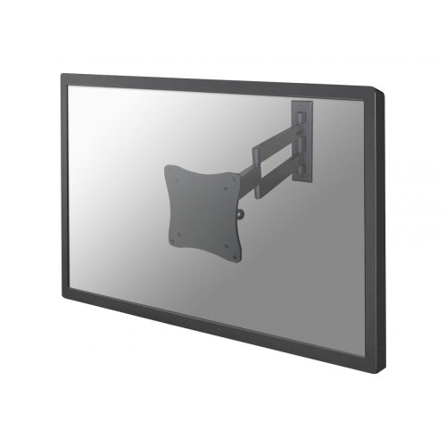 NewStar TV/Monitor Wall Mount (Full Motion) for 10"-27" Screen - Silver - Wall mount for LCD display - silver - screen size: 10"-27" NewStar TV/Monitor Wall Mount (Full Motion) for 10"-27" Screen - Silver - Wall mount for LCD display - silver - screen size: 10"-27"