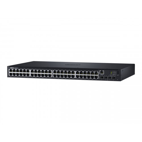 Dell Networking N1548 - Switch - L2+ - Managed - 48 x 10/100/1000 + 4 x 10 Gigabit SFP+ - rack-mountable Dell Networking N1548 - Switch - L2+ - Managed - 48 x 10/100/1000 + 4 x 10 Gigabit SFP+ - rack-mountable