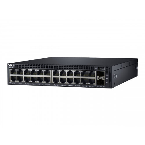 Dell Networking X1026 - Switch - L2+ - Managed - 24 x 10/100/1000 + 2 x Gigabit SFP Dell Networking X1026 - Switch - L2+ - Managed - 24 x 10/100/1000 + 2 x Gigabit SFP