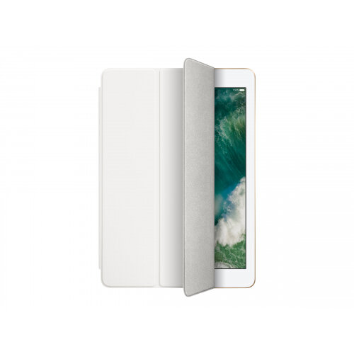Apple Smart - Flip cover for tablet - polyurethane - white - for 9.7-inch iPad (5th generation, 6th generation); iPad Air 2 Apple Smart - Flip cover for tablet - polyurethane - white - for 9.7-inch iPad (5th generation, 6th generation); iPad Air 2