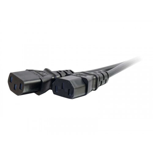 C2G Power Cord Splitter - Power splitter - BS 1363 (M) to IEC 60320 C13 - AC 250 V - 3 m - molded - black - United Kingdom C2G Power Cord Splitter - Power splitter - BS 1363 (M) to IEC 60320 C13 - AC 250 V - 3 m - molded - black - United Kingdom