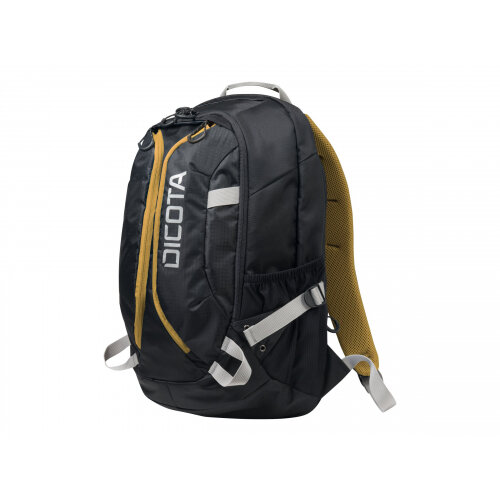 Dicota Active Laptop Bag 15.6" - Notebook carrying backpack - 15.6" - black, yellow Dicota Active Laptop Bag 15.6" - Notebook carrying backpack - 15.6" - black, yellow