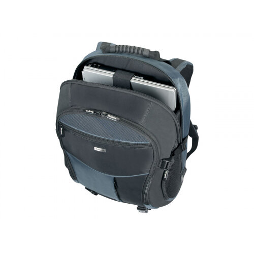 Targus XL 17 - 18 inch / 43.1cm - 45.7cm Laptop Backpack - Notebook carrying backpack - 18" - black, blue Targus XL 17 - 18 inch / 43.1cm - 45.7cm Laptop Backpack - Notebook carrying backpack - 18" - black, blue